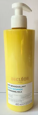 £34.95 • Buy Decleor NEROLI BIGARADE (Aroma Cleanse) CLEANSING MILK 400ml With Salon Pump