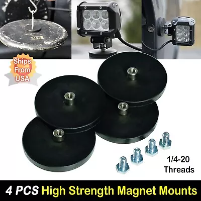 4x SUPER DUTY Magnetic Base Mount Magnet Bracket Offroad 4WD LED Work Light Bar • $25.89