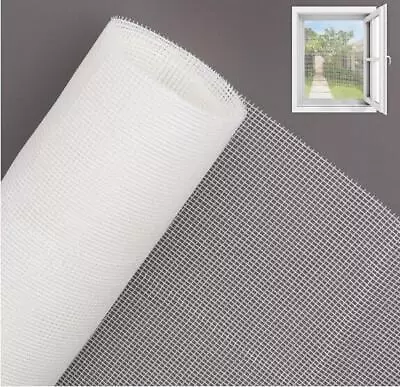 Mesh Net Window Screen Fly Mosquito Moth Screen Netting Insect Repellent Screens • £3.79