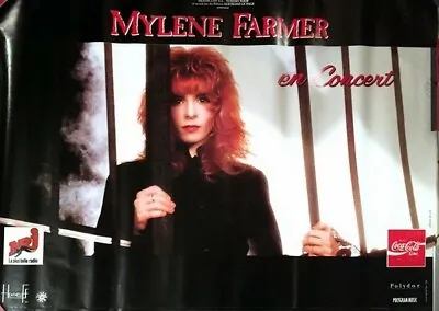 POSTER / Mylène FARMER - 1989 - Size: 115x160cm • $305.99