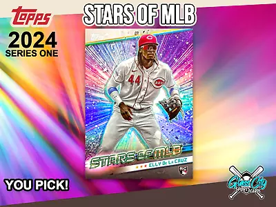 2024 Topps Series 1 - Stars Of MLB **You Pick & Complete Your Set!!** • $0.99