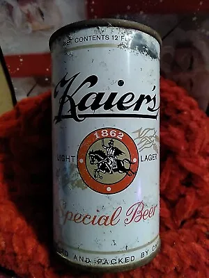 Kaier's Light Lager Special Beer  Flat Top Beer Can • $1.99