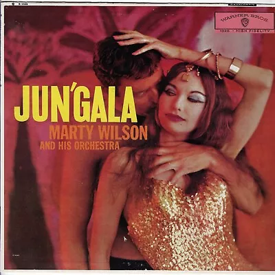 MARTY WILSON Jun'gala U.S. WARNER BROS.  LP_orig 1959 EXOTICA Beautiful Cover • $21.52
