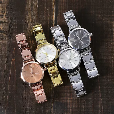 Women Casual Quartz Stainless Steel Band Marble Strap Watch Analog Wrist Watches • $5.99