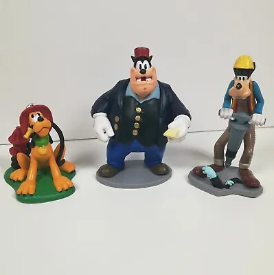 Disney Mickey Mouse Clubhouse & Friends Figure Bundle Pluto Goofy & Pete  • £14.99