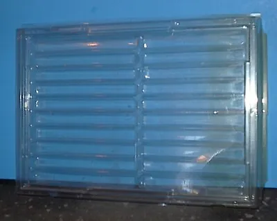 Vintage Fountain Pen Pencil Plastic Display Case Holds 20 Items Pop Off Top Cln • $7.88