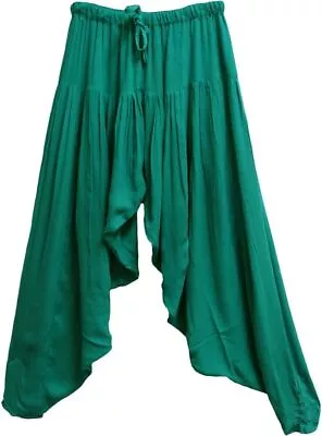 Indian Bohemian Alibaba Gypsy Hippie Meditation Yoga Gauze Clothing Harem Pants • $11.99