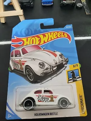 $9.75 • Buy Hotwheels Volkswagen Beetle Checkmate Short Card