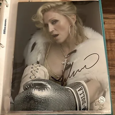 Madonna Autographed 8x10 Photo W/ COA • $150