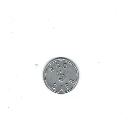 Charleston SC NCO  5  C A F B Uniface Military Token • $5.99