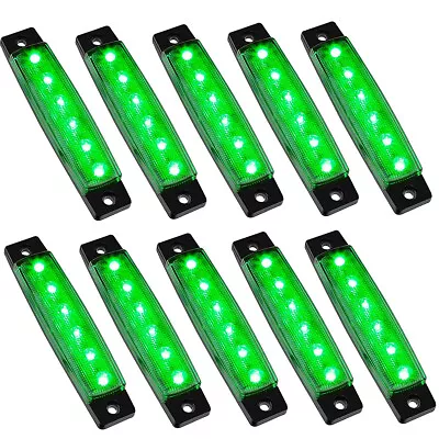 10x Marine Sailboat LED Interior Lights For Deck Courtesy Transom Cockpit Green • $12.95