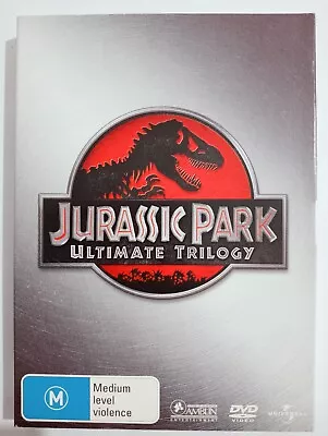 Jurassic Park - Ultimate Trilogy DVD Region 2 4 Very Good Condition Free Post • $8.55