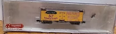 Roundhouse N Scale #87013 36' Old Time Reefer Heinz Mustard • $19.99