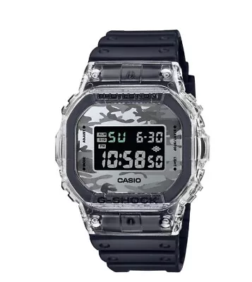 Casio G Shock 5600 Series Digital Men's Camouflage Dial Watch DW5600SKC-1 • $84.99