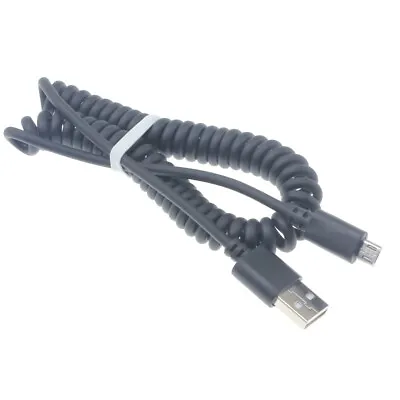 COILED MICRO USB CABLE FAST CHARGER POWER CORD SYNC WIRE For PHONES & TABLETS • $9.39