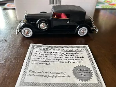 National Motor Museum Mint 1934 Packard #10102. 1:32 Scale.  UNTOUCHABLES • $14.99