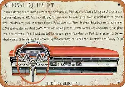 Metal Sign - 1964 Mercury Dashboard - Vintage Look Reproduction • $18.66