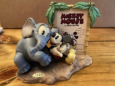 Disney Showcase Enesco Best Of Mickey Jungle Rhythm Limited Ed 165/1929 • $49.99