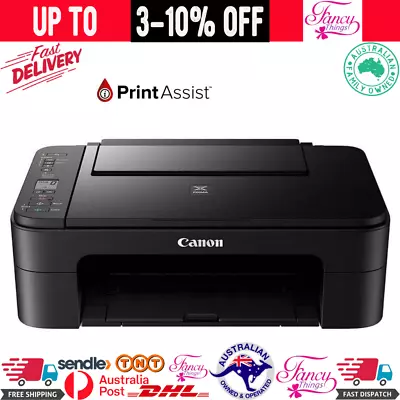 $83.07 • Buy Canon Wireless Pixma TS3160 Printer Student Home Office Print Photo Scan Copy