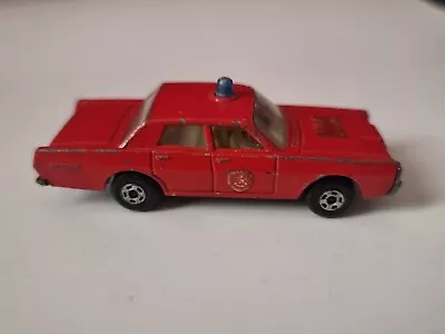 Matchbox Lesney Superfast Mercury Fire Chief No.55 Or No.73 • $6.31