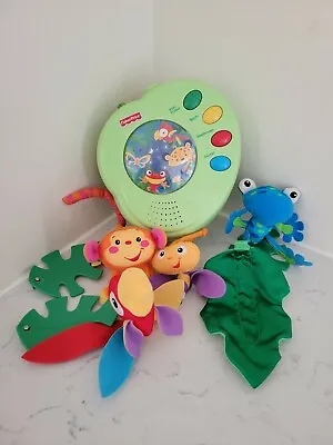 Fisher Price Rainforest Mobile Replacement Parts Leaf W/ Toucan Or Frog • $11.99