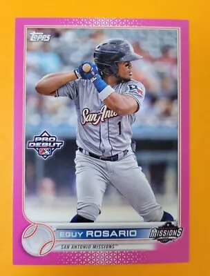 Eguy Rosario 2022 Topps Pro Debut Fuchsia Parallel /199 #PD-7 Padres • $1.75