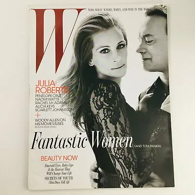 W Magazine June 2011 Julia Roberts & Tom Hanks In Fantastic Women No Label • $19.95