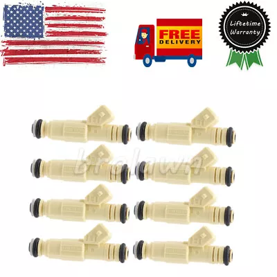 8PCS Fuel Injectors 0280155811 FJ250 Fit For Ford GM Chevrolet Pontiac Buick EV1 • $31.49