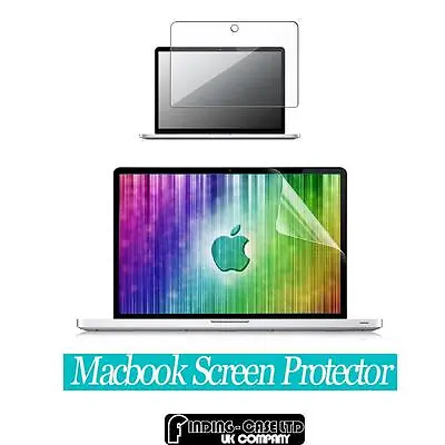 Screen Protector Cover Guard For MacBook AIr / Pro/ Retina 11.6  12  13.3  15.4  • £3.99