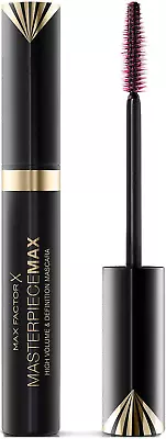 Max Factor Masterpiece Black Black Mascara Defining And Volumising Liquid Eye Co • £9.10