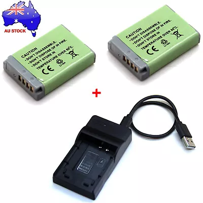 Battery / Charger For Canon PowerShot G5 X G7 X G9 X SX720 HS SX730 HS SX740 HS • $21.88