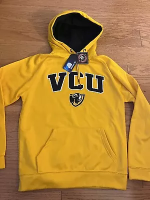 Virginia Commonwealth University Mens Hoodie Size Medium Colosseum 2017 Yellow  • $28.50