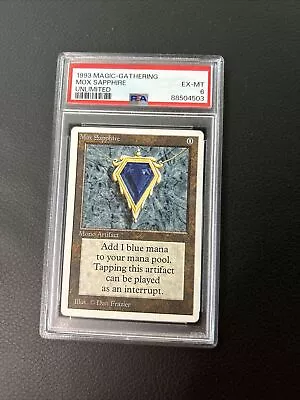 Magic The Gathering MTG MOX SAPPHIRE Unlimited PSA 6 • $4621.93