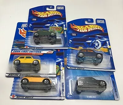 Hot Wheels Lot Of  5 Various Color Mini Coopers • $14