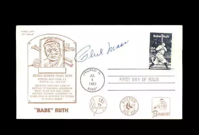 Phil Masi Signed 1983 FDC Babe Ruth Cache New York Yankees Autograph • $14