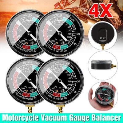 $35.99 • Buy Motorcycle Fuel Vacuum Carburetor Synchronizer Carbon Sync Tool Tuner Balancer