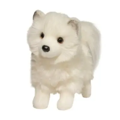 PHOEBE The Plush White POMSKY Dog Stuffed Animal - Douglas Cuddle Toys - #1704 • $17.95