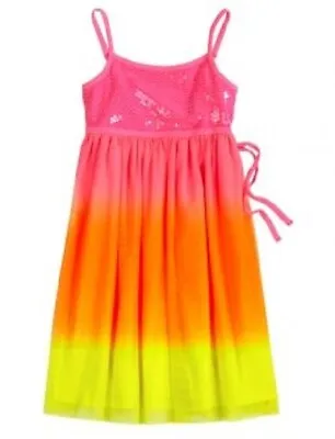 NEW Ombre JUSTICE Party Dress Sequins & Tulle Size 18 NWT • $33.50