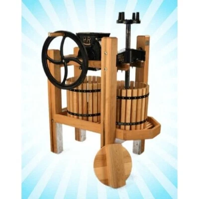 $2471.35 • Buy American Harvester Cider Press & Grinder With Motor And Wheels MEGA KIT Apple 