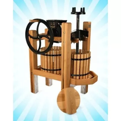 American Harvester Cider Press & Grinder With Motor And Wheels MEGA KIT Apple  • $2471.35