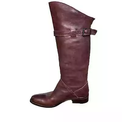 Moma Tall Leather Riding Boots Brown Women’s US 6.5 EU 37  • $60