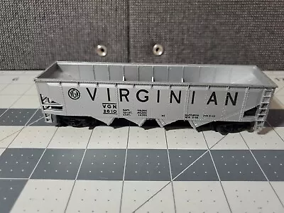 HO Scale Virginian VGN 2610 Open 4 Bay Silver Hopper Train Car • $8.20