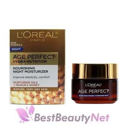 L'Oreal Age Perfect Hydra Nutrition Nourishing Night Moisturizer 1.7oz / 48g • $16.98