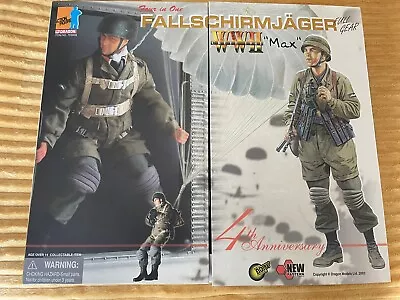 Dragon 1/6 Scale Action Figure. WWII Rare. 4 In 1 Set.'Max ' Slight Tear On Box. • £80