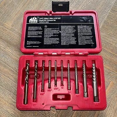 Mac Tools 10pc Cobalt Drill & Extractor Set SPEX10MDS • $18.50