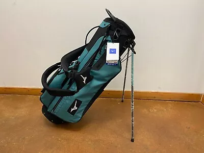 Mizuno 2024 BR-D3 4 Way Stand Bag - Stormy Blue / Black **MINT** • $165