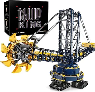 Mould King 17006 Bucket Wheel Excavator 4588 PCS With Motor/APP Remote Control • $406.99