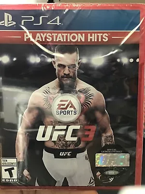 EA Sports UFC 3 - (Sony PlayStation 4 Ps4) - NEW- Plastation Hits • $24.40