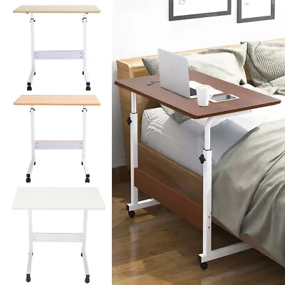 Mobile Over Bed Chair Table Laptop Sofa Bed Tray Computer Notebook Desk Trolley  • £18.95