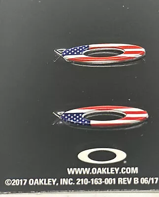 USA FLAG! Oakley Turbine Rotor Sunglasses Frame Replacement Icons Kit. NEW! • $19.95